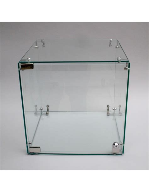 Clear Glass Display Case Showcase Box With Natural Wood Ubicaciondepersonas Cdmx Gob Mx