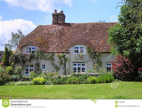 Traditional English Village Cottgae Stock Image Image Of