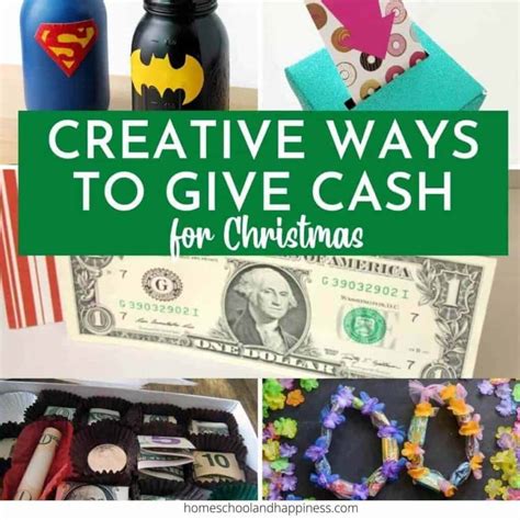 Creative Ways To Give Money For Christmas Other Holidays