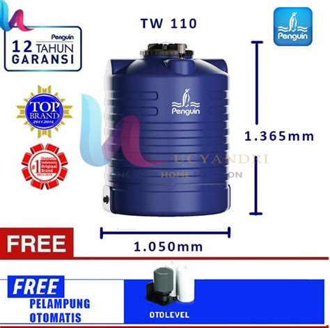 Bojongloa kidul, bandung kota2 mei. Jual Harga Tangki Air Toren Air Tandon Air Penguin TW 110 ...