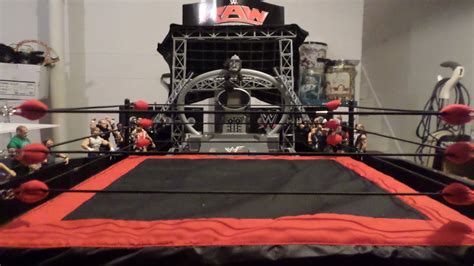 Finished Wwe Toy Arena Wwe Toy Arena Update Video Youtube