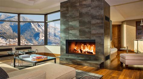 First wood burning linear fireplace built in north america! Modern Wood Fireplaces | We have the Largest Fireplace ...