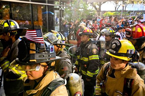 911 Memorial Tower Of Americas Climb Honors Fallen Firefighters