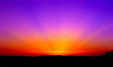 Purple Sunset Stock Photo Image Of Cloud Sunlight Outdoors 5686198