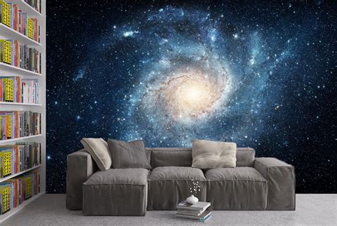 Space Galaxy Stars Milky Way Planets Wall Murals Removable Etsy