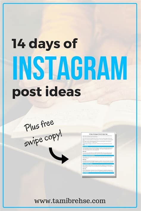 Or, open the comment you want to. 14 Days of Instagram Post Ideas (plus free caption copy to ...