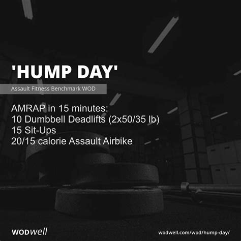Hump Day Workout Functional Fitness Wod Wodwell Crossfit