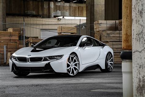 This alpine white bmw 740il features a set of adv15 track function cs series wheels installed. Crystal White BMW i8 Gets Forgiato Wheels, Turns into Bruiser - autoevolution