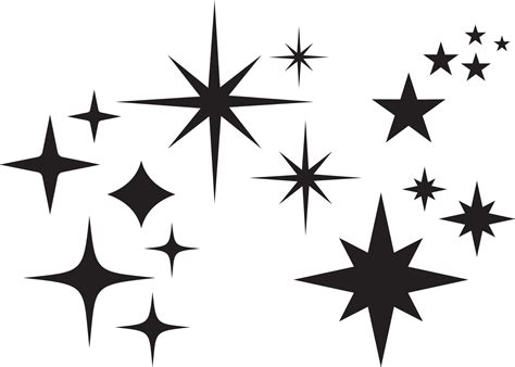 Stars Clipart Vector Stars Clip Art Star Silhouette Clipart Images My Xxx Hot Girl