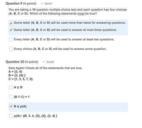 Solved Question 9 4 Points Saved You Are Taking A 10