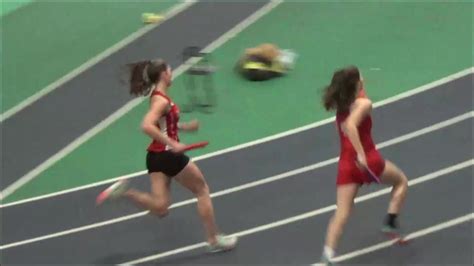 High School Girls 4x400m Relay Open Finals 1 Smaa Biddeford