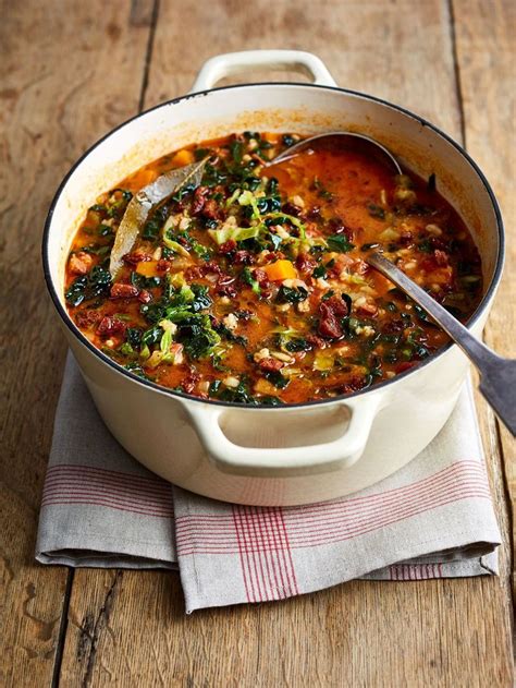 Vegetarian Minestrone Soup Recipe Jamie Oliver Aria Art