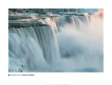 Niagara Falls By Cosmo Condina 24 X 32 Inches Art Print Artistica