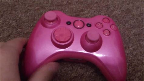 Custom Painted Candy Pink Xbox 360 Controller Youtube