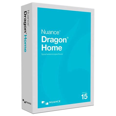 Nuance Dragon Home 15 Vollversion Produktivitätssoftware Steuer