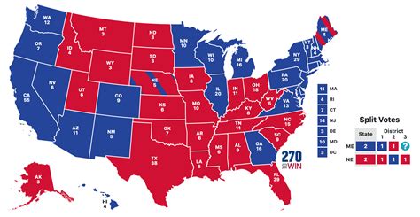 Electoral Map Of The 2020 Presidential Election