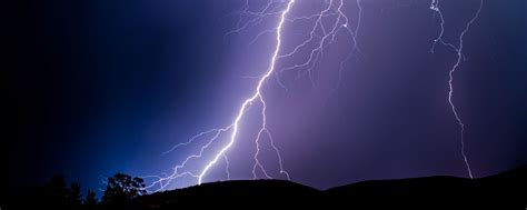 Download Wallpaper 2560x1024 Thunderstorm Lightning Flash Dark