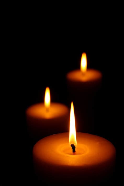 Three Burning Candles Photograph By Johan Swanepoel Fine Art America
