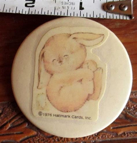 1976 Vintage Hallmark Betsey Clark Pinback Bunny Button Pinback Ebay