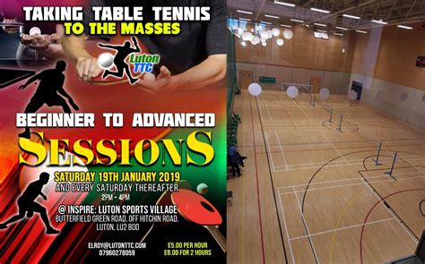 Lttc Taking Table Tennis To The Masses Luton Ttc
