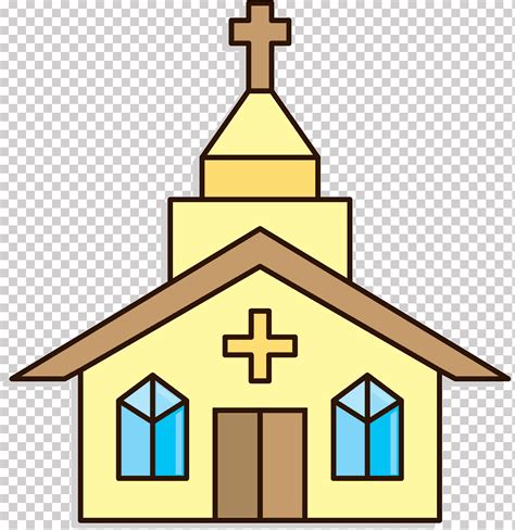 Descarga Gratis Iglesia Dibujos Animados Vela Simetría Línea