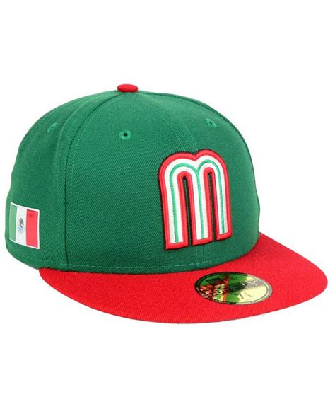 New Era Mexico World Baseball Classic 59fifty Fitted Cap Macy S