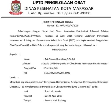Surat keputusan pemegang kendaraan dinas semua surat. Contoh Kop Surat Dinas Pendidikan Kabupaten Tangerang - Terkait Pendidikan