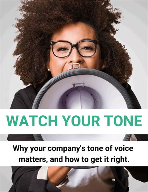 Watch Your Tone The Ultimate Guide To Developing Your Companys Tone