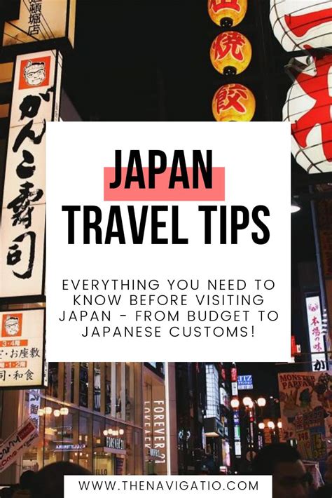 Japan Travel Tips For First Time Visitors In 2020 The Navigatio