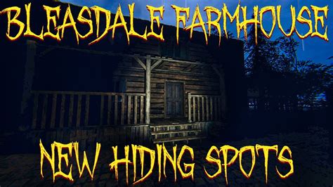 Updated Hiding Spots On Bleasdale Farmhouse V Phasmophobia Youtube