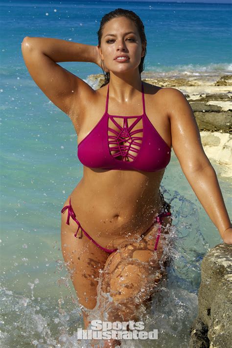 Ashley Graham Poses Nude On America S Next Top Model Swimsuit SI