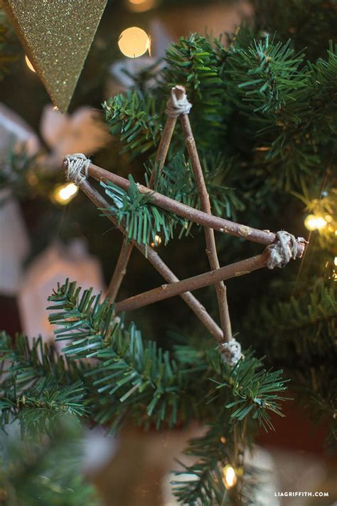 Diy Scandinavian Wood Star Ornament Pagan Christmas Scandinavian