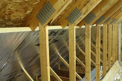 Cellulose insulation can be installed in your cathedral ceiling, but it can be a tricky installation. Insulating Cathedral Ceiling with Foam Board - Home ...