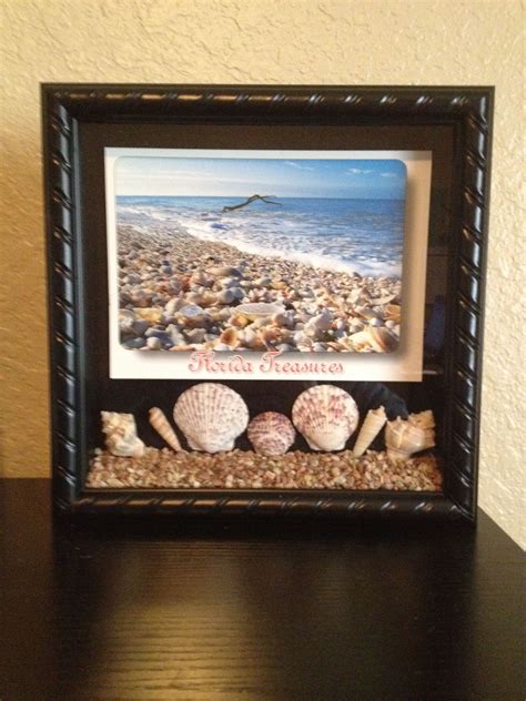 Sand And Shells From Every Vacation In A Memory Box With A Pic From The Vacation Spot Date And