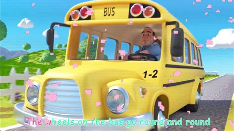 Cocomelon Wheel On The Bus 100 Second Several Versions Youtube