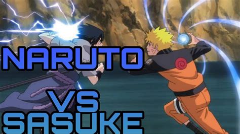Naruto Vs Sasuke Final Battle Full Fight Youtube