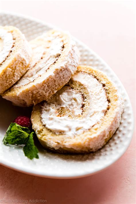 Yes, the towel will be inside your baked cake roll. Champagne Cake Roll | Sally's Baking Addiction