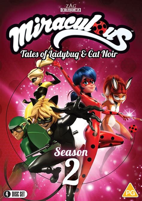 Miraculous Tales Of Ladybug And Cat Noir Season Two Dvd Box Set