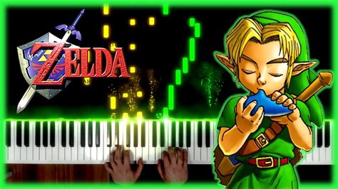 Lost Woods The Legend Of Zelda Ocarina Of Time Ost Piano Cover