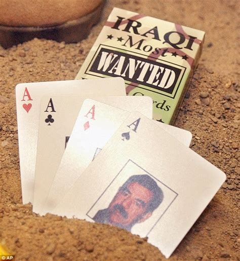 Deck Of 52 Most Wanted Iraqi Playing Cards On Display In Washington