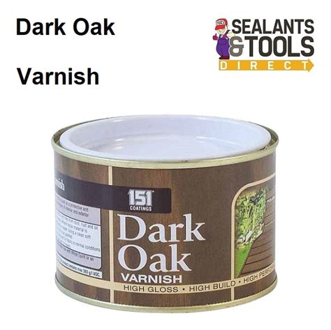 What kind of varnish to use on interior wood? Dark Oak High Gloss Wood Varnish High Build Finish 180ml ...