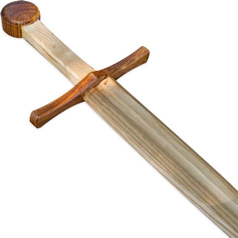 Medieval Replica Crusader Knight Steamed Beech Wood Sword