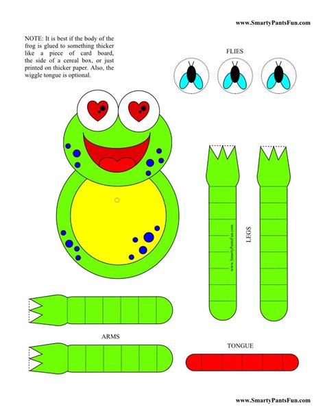 Freecraftprintables Free Printable Crafts Frog Crafts Preschool