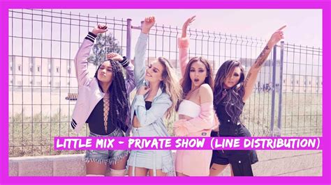 Little Mix Private Show Line Distribution Youtube