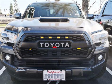 For the tacoma models equipped with adaptive cruise control (acc) or dynamic radar cruise control (drcc). 2018 Toyota Tacoma TRD PRO Grill LJ Placement Suggestion ...