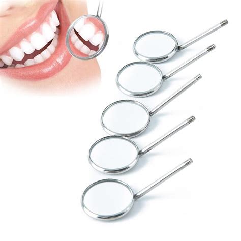 1pc Stainless Steel Dental Mouth Mirror Dental Mouth Mirror Reflector