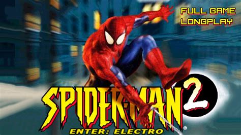 Spider Man 2 Enter Electro Ps1 Full Game Longplay Youtube