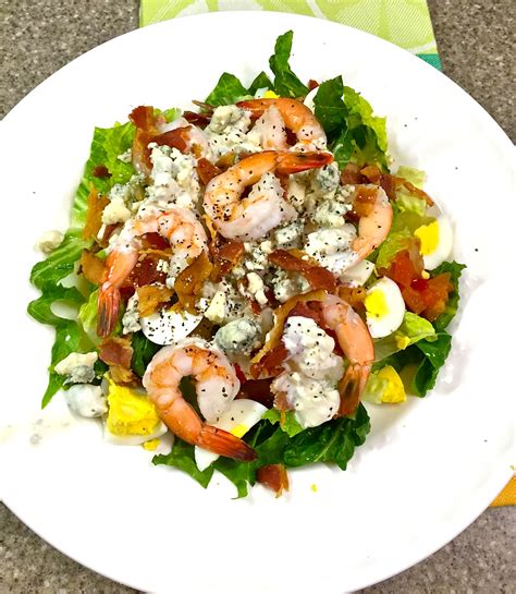 Shrimp Cobb Salad With Blue Cheese Dressing Community