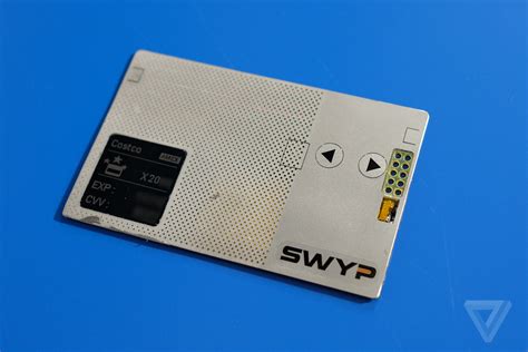 Finding the right card isn't easy. This is Swyp, the latest card that wants to store all your other credit cards | The Verge