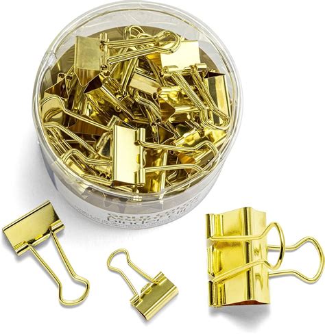 Gold Small 19mm Binder Clips Ph